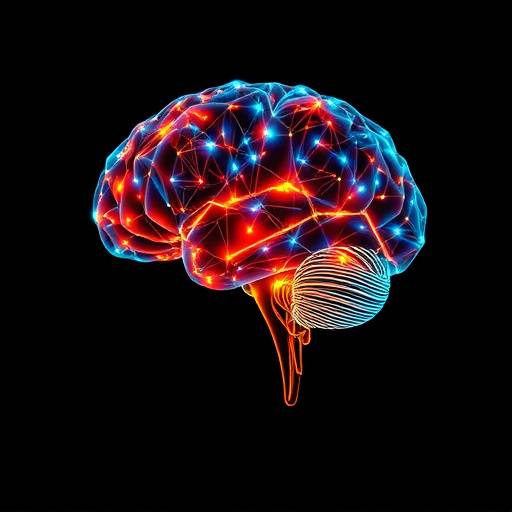 Una visualizzazione astratta di un cervello che si illumina, rappresentando l'innovazione e la creativit&radic;&dagger; nel contesto aziendale milanese.